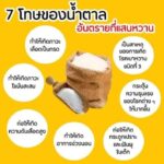 บทความตอนที่1 โลกแห่งความหวาน Ep.1 Jan 2023, โทษของน้ำตาล