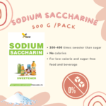 Sodium Saccharin (แซคคาริน ดีน้ำตาล)