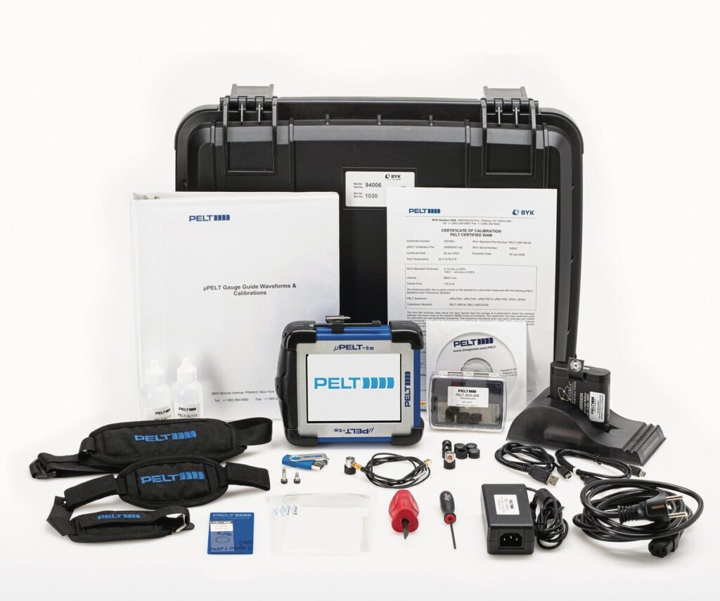 ชุดเครื่องวัดความหนาสีหลายชั้น Ultrasonic