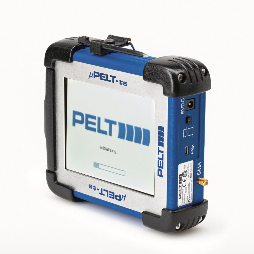 เครื่องวัดความหนาสีหลายชั้น Ultrasonic ด้านข้าง